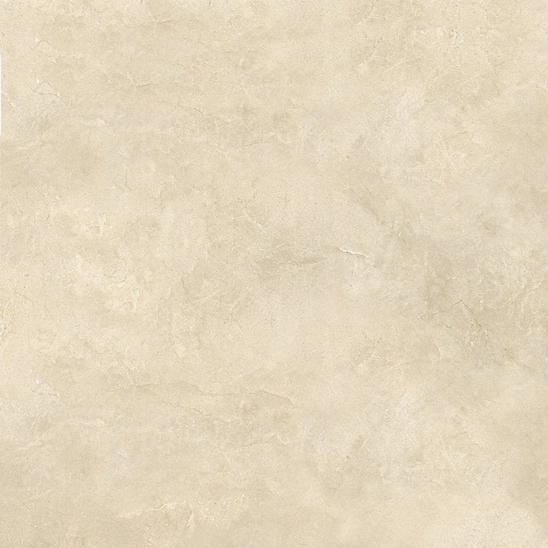 Pavimento Rivestimento 120x120 Cm Effetto Marmo Crema Crema Marfil Kry in ceramica e lucido, superficie e texture...