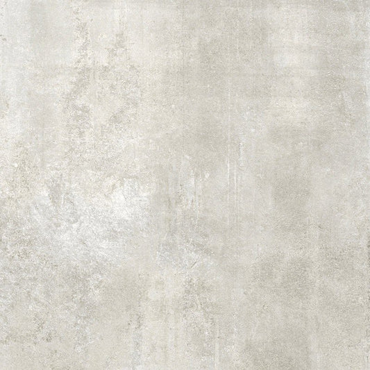 Pavimento rivestimento 120x120 effetto cemento 6 mm in gres porcellanato raw white naturale Rawtech 757821 Florim