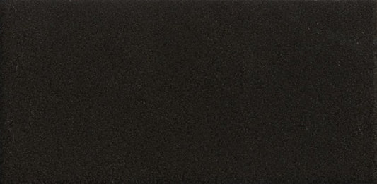 Pavimento rivestimento 205x101 mm in gres porcellanato smaltato half black Margherita NDM92 Mutina