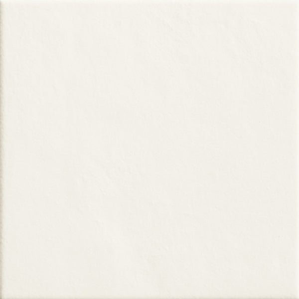 Pavimento rivestimento 205x205 mm in gres porcellanato smaltato white Margherita NDM01 Mutina