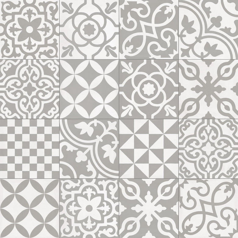 Pavimento rivestimento 20x20 decoro 10 mm In Gres posata in ambiente arredato, dettaglio della venatura