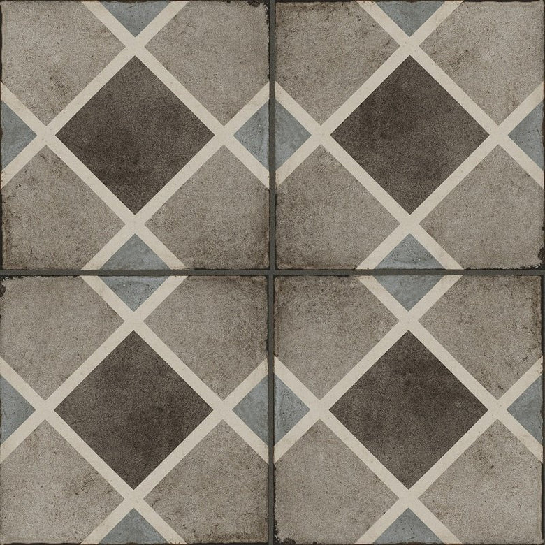 Pavimento rivestimento 20x20 decoro 10 mm in gres in gres porcellanato, superficie e texture ravvicinata del gres