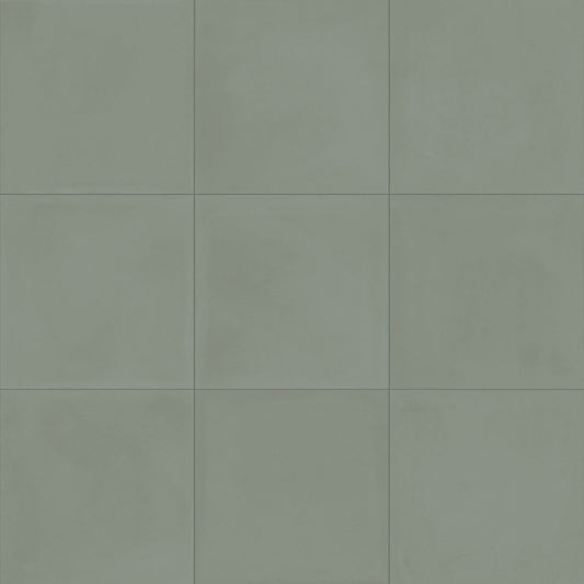 Pavimento rivestimento 20x20 In Gres Porcellanato 10 mm celadon Ragno Contrasti 00R7GV24