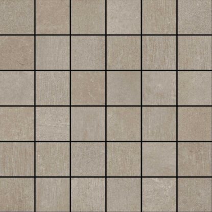 Pavimento rivestimento 30x30 in gres porcellanato 9,5 mm 04 Tortora, superficie e texture ravvicinata del gres