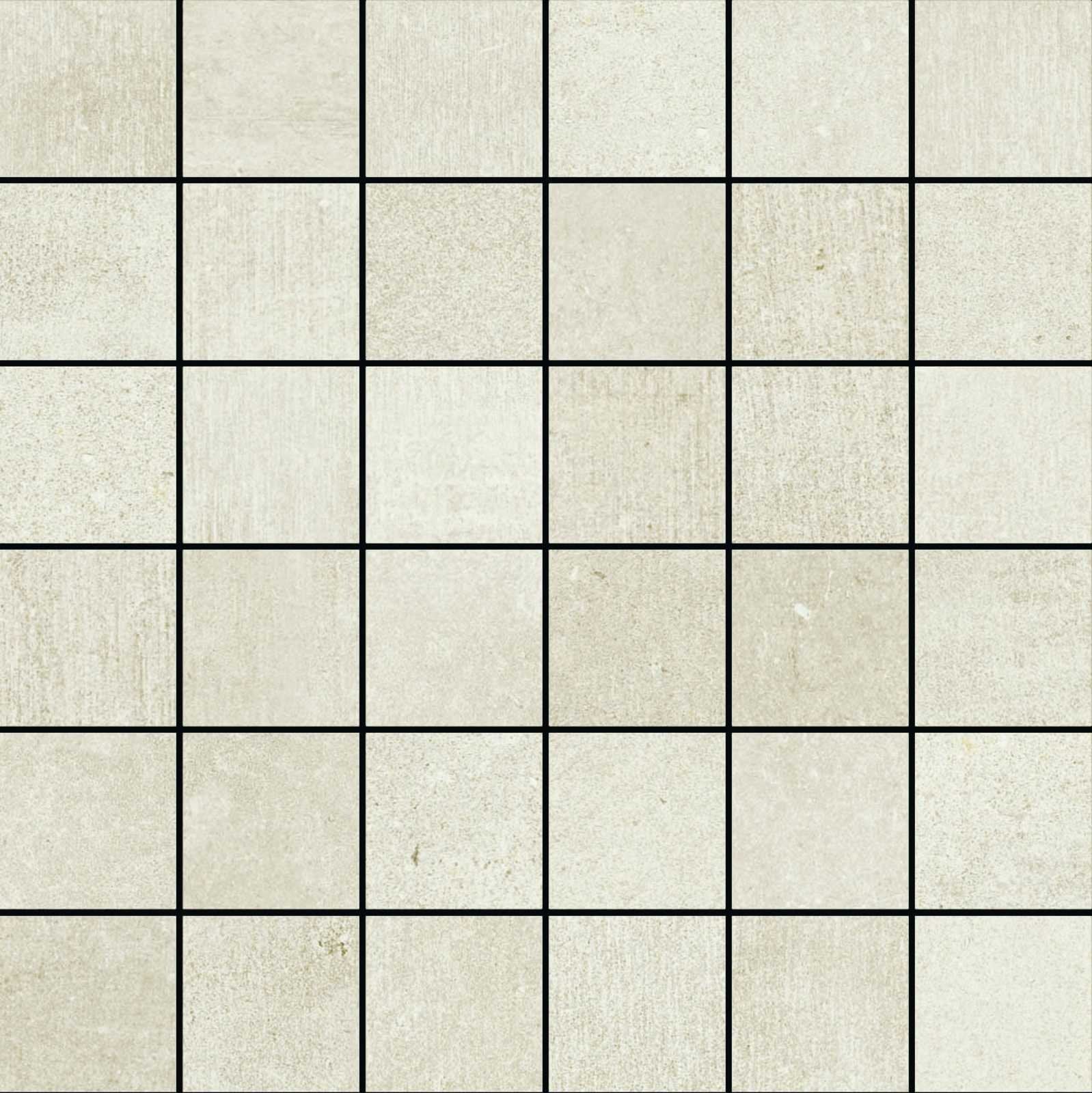 Pavimento rivestimento 30x30 Mosaico luce in gres fine in porcellana, superficie e texture ravvicinata del gres