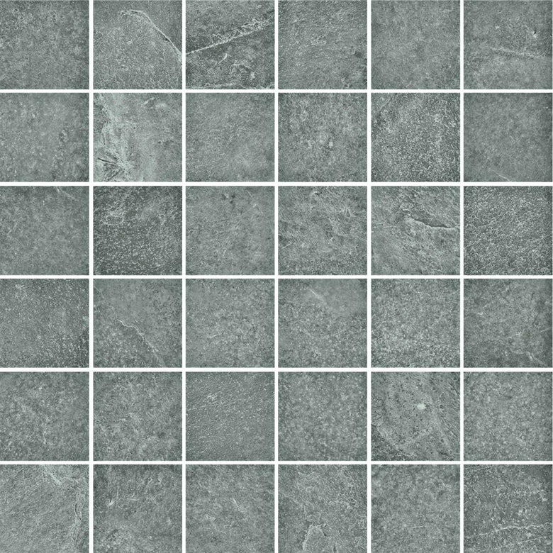 Pavimento rivestimento 30x30 Mosaico tessera in gres in gres porcellanato, superficie e texture ravvicinata del gres