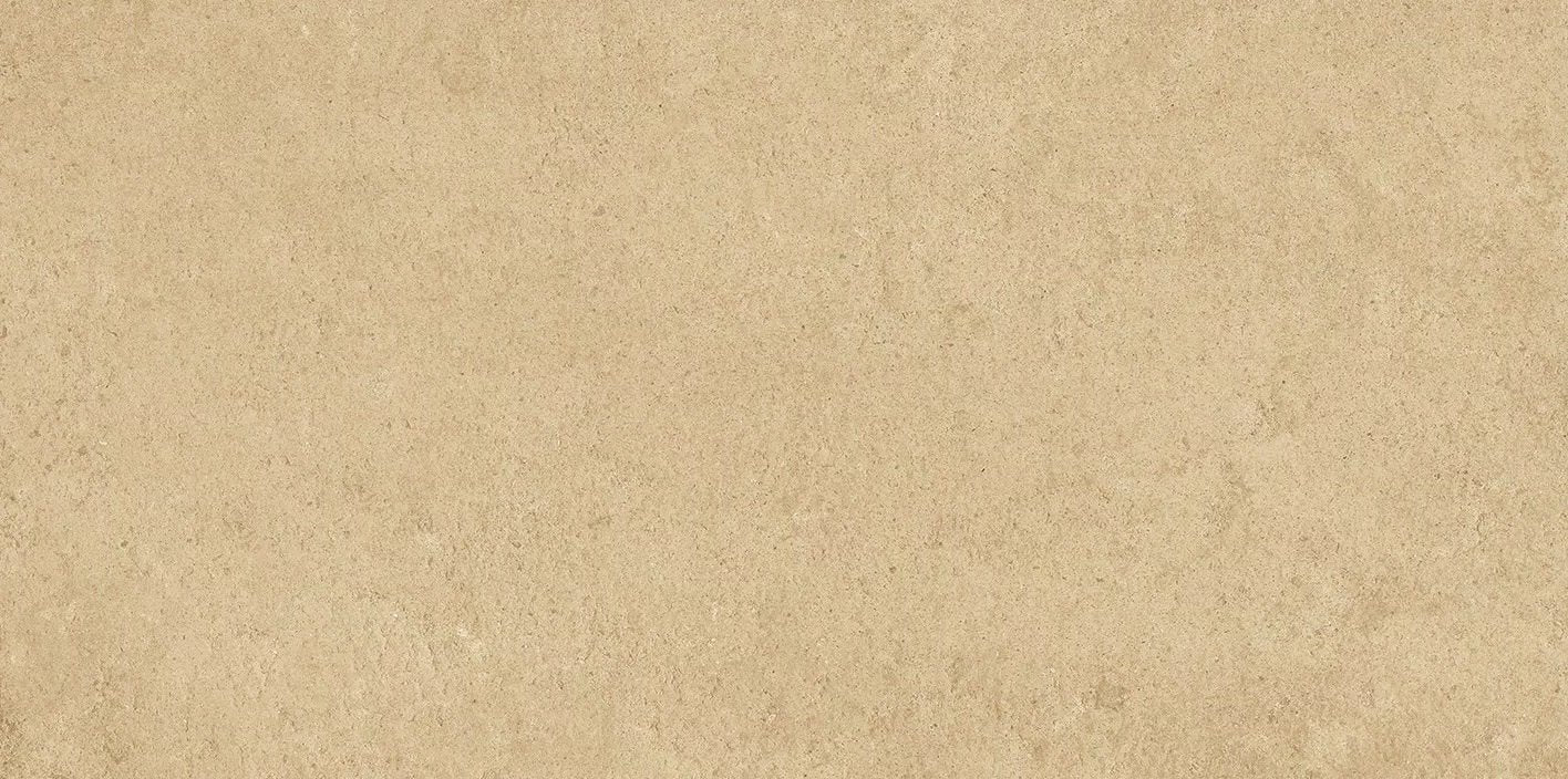Pavimento rivestimento 60x120 comfort 9mm V2 in gres Beige in gres porcellanato, superficie e texture ravvicinata del gres