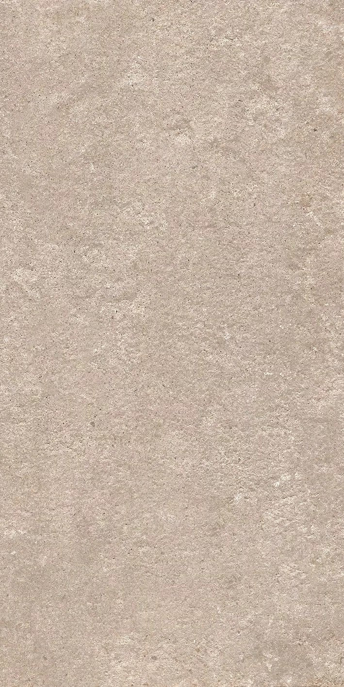 Pavimento rivestimento 120x240 effetto cemento comfort 6mm in gres porcellanato, superficie e texture ravvicinata del gres