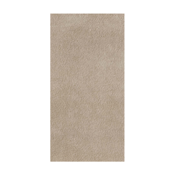 Pavimento Rivestimento 30x60 effetto cemento 9 mm in gres porcellanato taupe bocciardato Industrial 738958 Florim