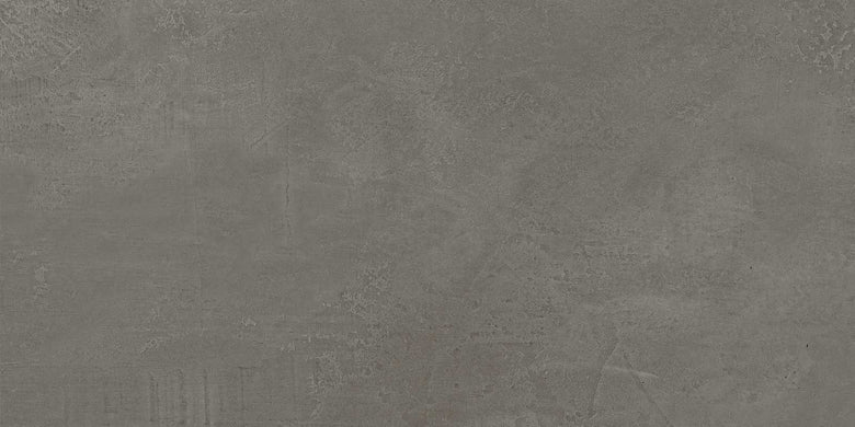 Pavimento rivestimento 30x60 greige effetto resina 10 mm in porcellana e rettificato, superficie e texture ravvicinata...