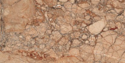 Pavimento rivestimento 30x60 in gres fine porcellanato 10mm rettificato breccia pernice glossy Ragno Incanto