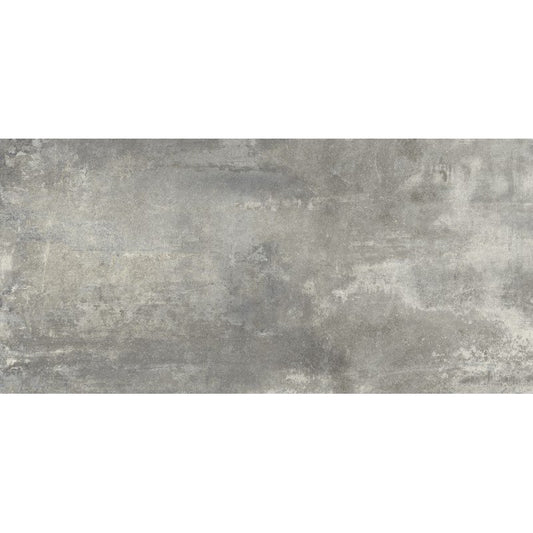 Pavimento rivestimento 30x60 effetto cemento in gres porcellanato 9 mm raw dust naturale Rawtech 752207 Florim