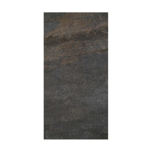 Pavimento rivestimento 30x60 in gres porcellanato rettificato black soft walks 1.0 Florim