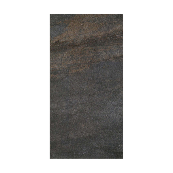 Pavimento rivestimento 30x60 in gres porcellanato rettificato black soft walks 1.0 Florim