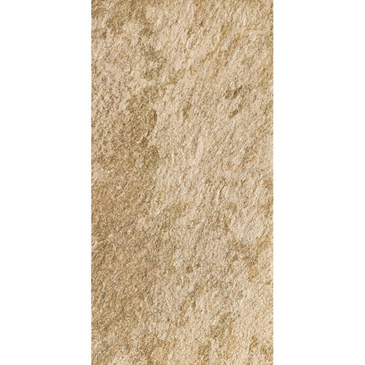Pavimento rivestimento 30x60 in gres porcellanato rettificato strutturato beige naturale Walks 1.0 728757 Florim