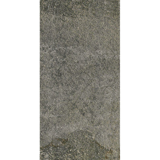 Pavimento rivestimento 30x60 in gres porcellanato rettificato strutturato gray naturale Walks 1.0 728755 Florim