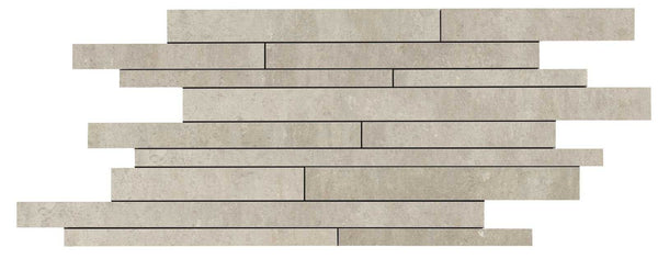 Pavimento rivestimento 30x60 mosaico beige 9,5 mm in gres fine porcellanato Ragno Concept 00R2HS04