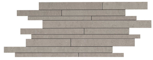 Pavimento rivestimento 30x60 mosaico greige 9,5 mm in gres fine porcellanato Ragno Concept 00R2HT04