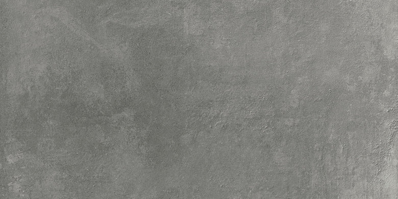 Pavimento rivestimento 30x60 piombo effetto cemento in gres in porcellana, superficie e texture ravvicinata del gres