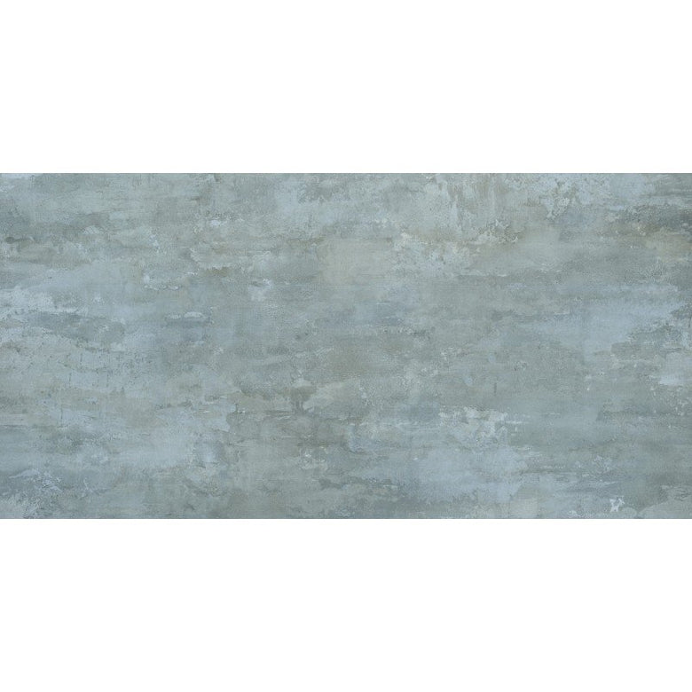 Pavimento rivestimento 30x60 rettificato 7 mm in Gres fine Blu in porcellana, superficie e texture ravvicinata del gres