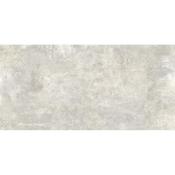 Pavimento rivestimento 40x80 effetto cemento in gres porcellanato 9 mm raw white naturale Rawtech 752192 Florim