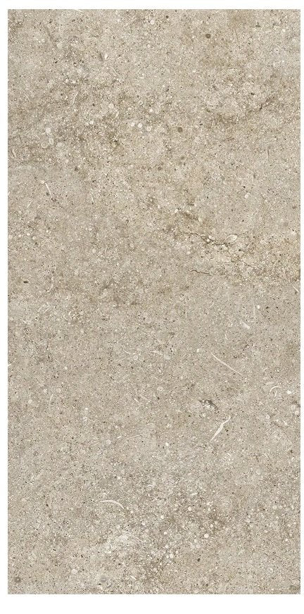 Pavimento rivestimento 40x80 in gres porcellanato 10 mm R9 rettificato fossil ivory matte Casa dolce casa Sensi