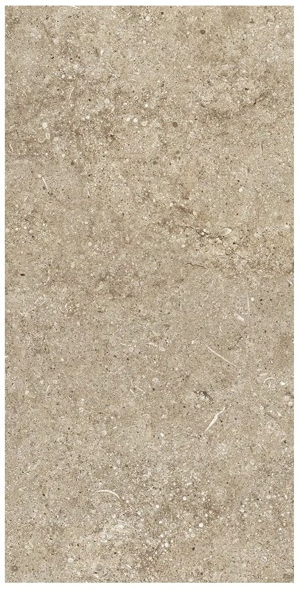 Pavimento rivestimento 40x80 in gres porcellanato 10 mm R9 rettificato fossil taupe Casa dolce casa Sensi