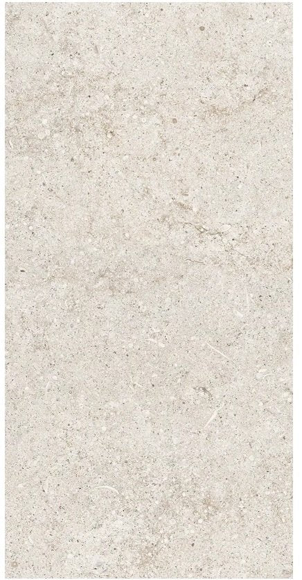 Pavimento rivestimento 60x120 in gres porcellanato 10 mm R9 rettificato fossil white matte Casa dolce casa Sensi