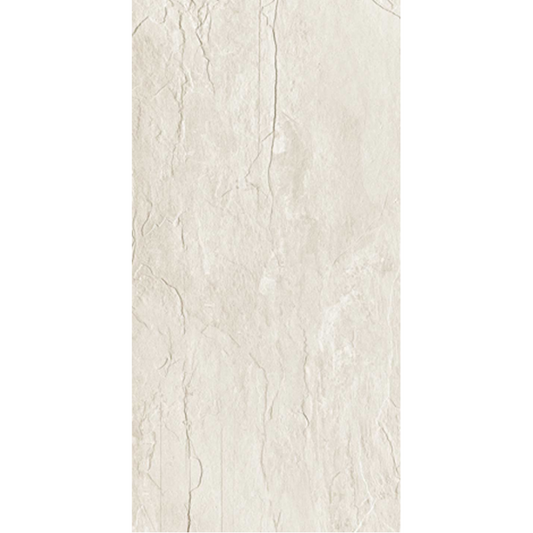 Pavimento rivestimento 40x80 in gres porcellanato 9 mm rettificato blanc matt Ardoise 738717 Rex Ceramiche