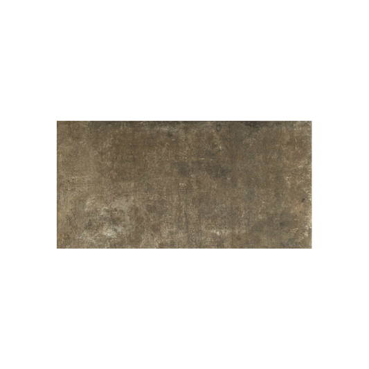 Pavimento rivestimento 40x80 rettificato 9 mm in gres porcellanato brun matte Materies 755715 Rex Ceramiche