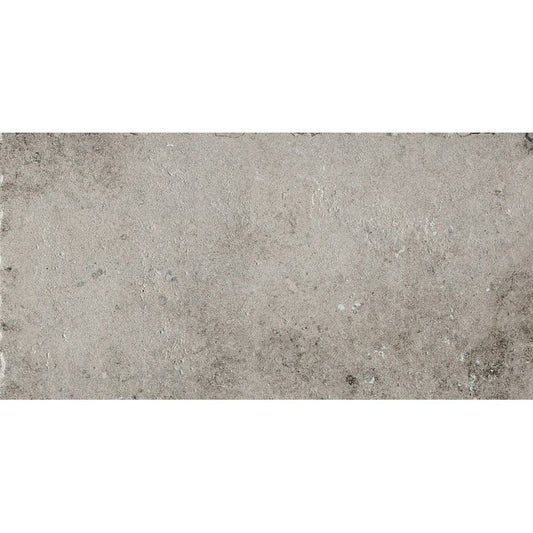 Pavimento rivestimento 40x80 rettificato in gres porcellanato 9 mm R10 grey anticato 742039 La Roche Rex Ceramiche