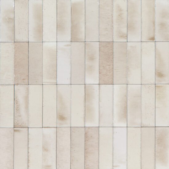 Pavimento Rivestimento 5x15 in gres porcellanato 10mm beige, superficie e texture ravvicinata del gres