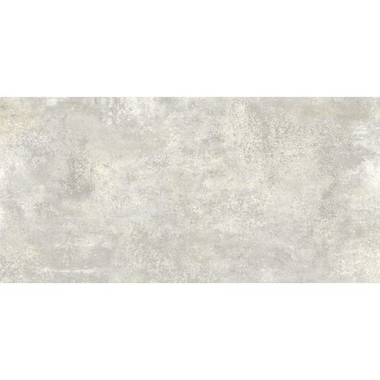 Pavimento rivestimento 60x120 effetto cemento in gres porcellanato 9 mm raw white naturale Rawtech 752196 Florim