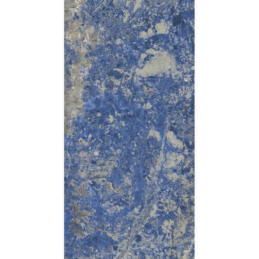 Pavimento rivestimento 60x120 effetto marmo rettificato 6 mm sodalite bleu matte Les Bijoux 765778 Rex Ceramiche