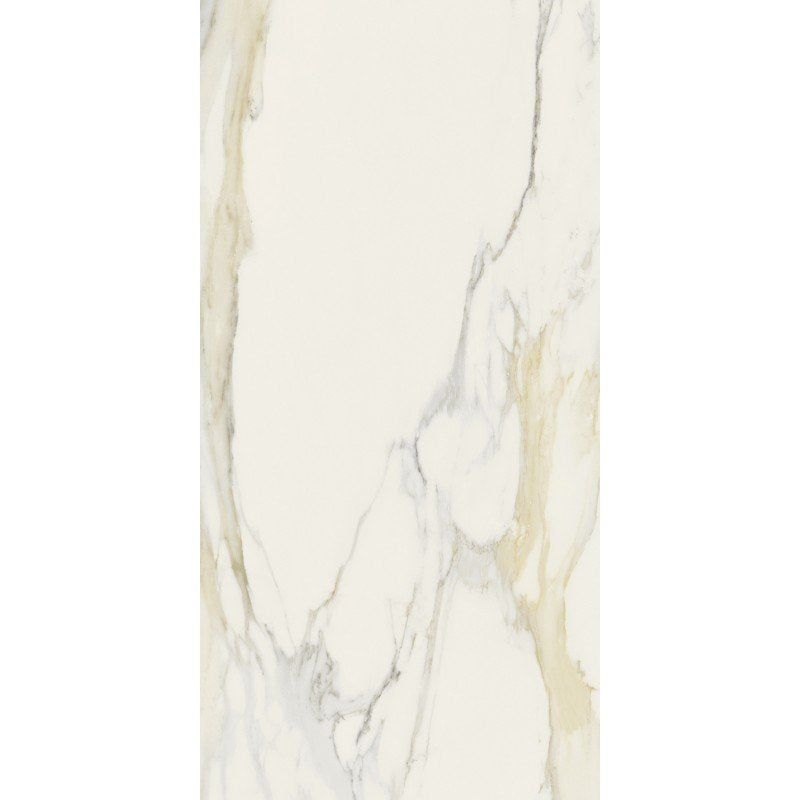 Pavimento rivestimento 60x120 in gres porcellanato 6 mm calacatta gold glossy I Classici 750703 Rex Ceramiche