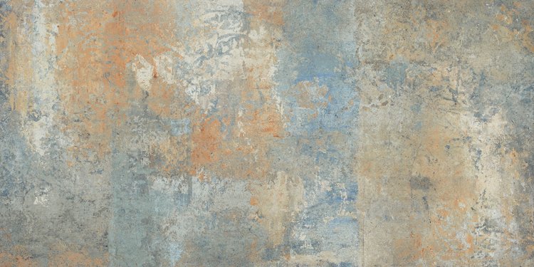 Pavimento Rivestimento 60x120 rettificato in gres fine Multicolore in porcellana, superficie e texture ravvicinata del gres