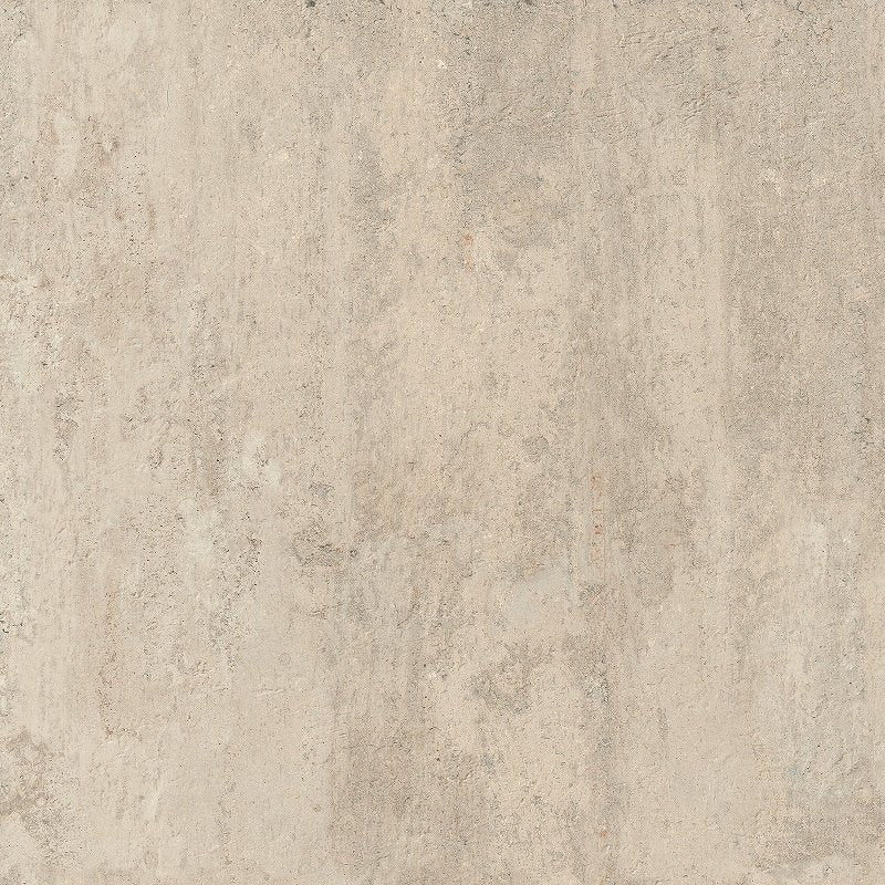 Pavimento Rivestimento 60x60 beige effetto cemento 9,5 mm in porcellana e rettificato, superficie e texture ravvicinata...