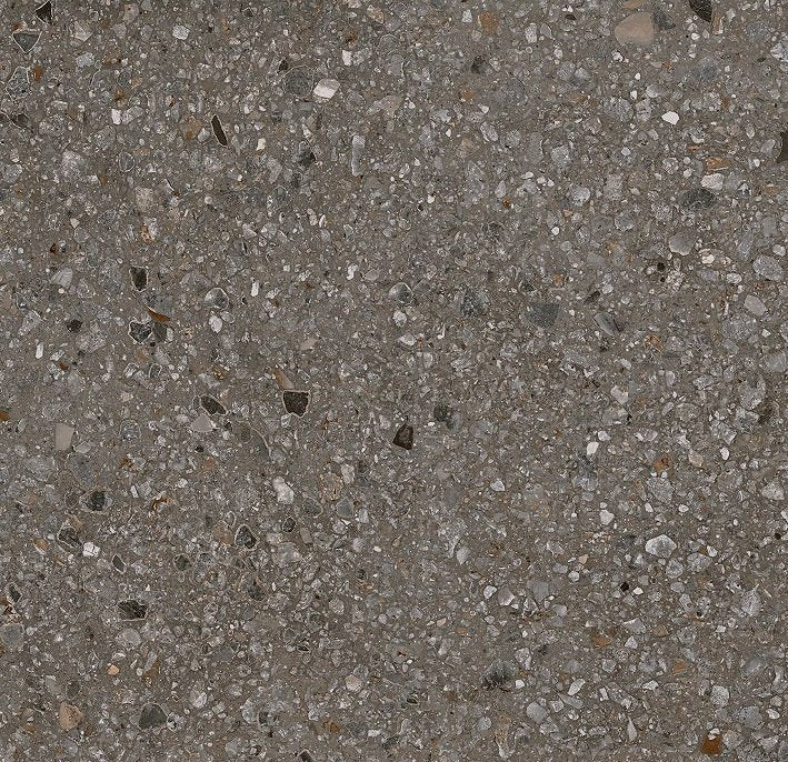 Pavimento rivestimento 60x60 comfort effetto marmo 9mm V3 Caffe in gres porcellanato, superficie e texture ravvicinata...