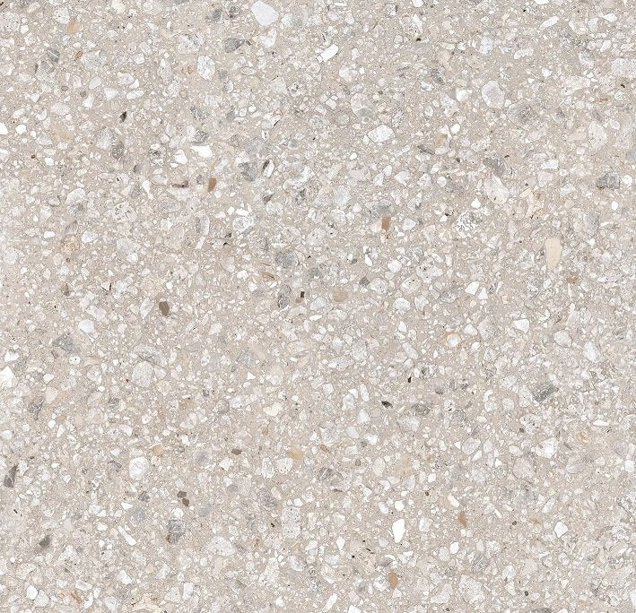 Pavimento rivestimento 60x60 comfort effetto marmo 9mm V3 Sugar Comport posata in ambiente arredato, dettaglio della venatura
