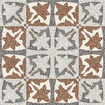 Pavimento rivestimento 60x60 decoro Rettificato In Gres Porcellanato Patchwork Lucido Ceramica Sant Agostino Newdeco CSANEPWL60