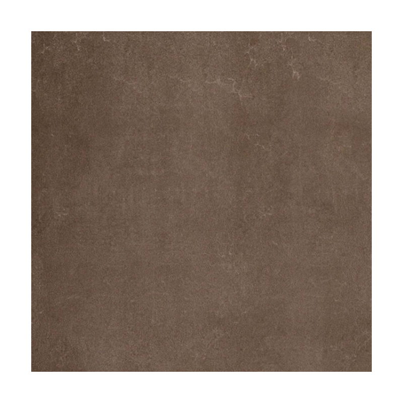 Pavimento Rivestimento 60x60 effetto cemento 9 mm moka in gres porcellanato e naturale, superficie e texture ravvicinata...