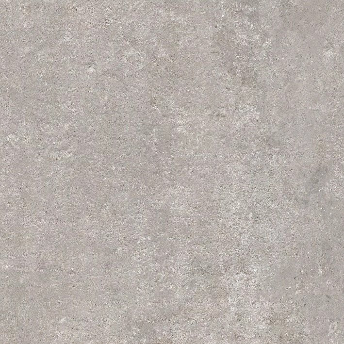 Pavimento rivestimento 120x120 effetto cemento 6mm V2 in in gres porcellanato, superficie e texture ravvicinata del gres