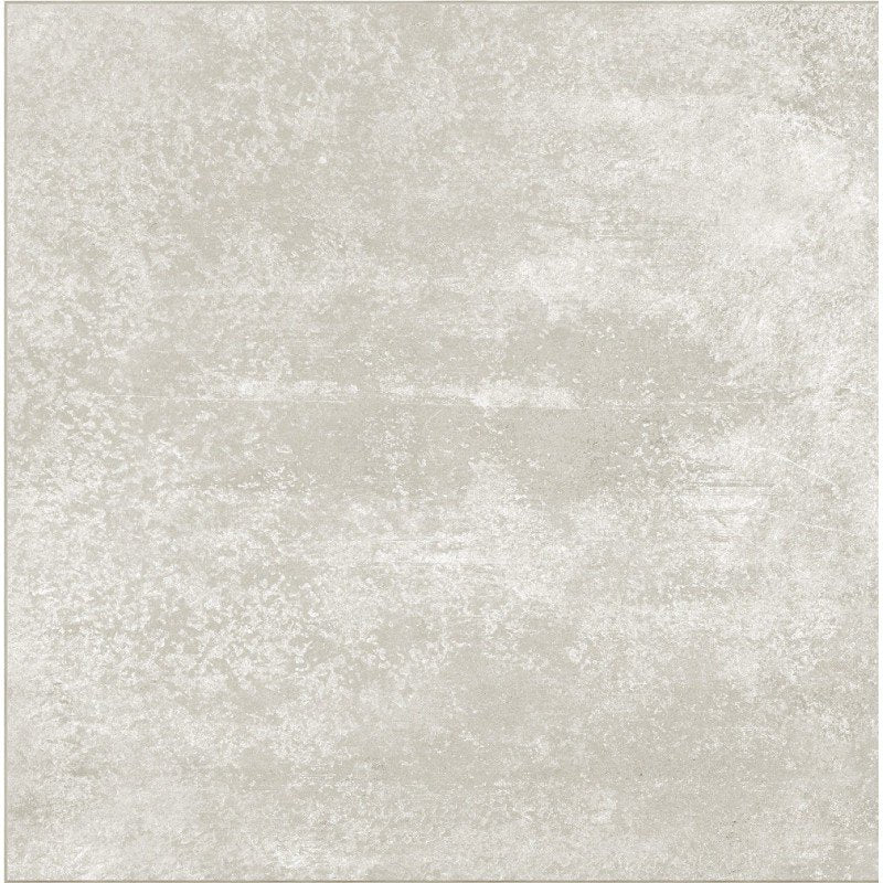 Pavimento rivestimento 60x60 effetto cemento in gres porcellanato 9 mm raw white naturale Rawtech 752200 Florim