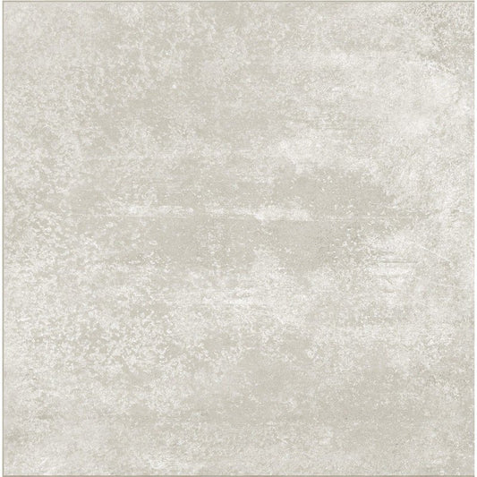 Pavimento rivestimento 60x60 effetto cemento in gres porcellanato 9 mm raw white naturale Rawtech 752200 Florim