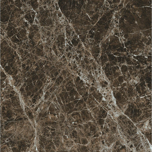 Pavimento rivestimento 60x60 effetto marmo rettificato 9 mm marron imperial glossy Les Bijoux 766346 Rex Ceramiche