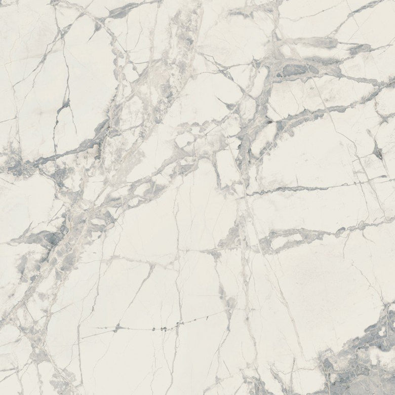 Pavimento rivestimento 60x60 effetto marmo rettificato 9 mm in gres porcellanato, superficie e texture ravvicinata del gres