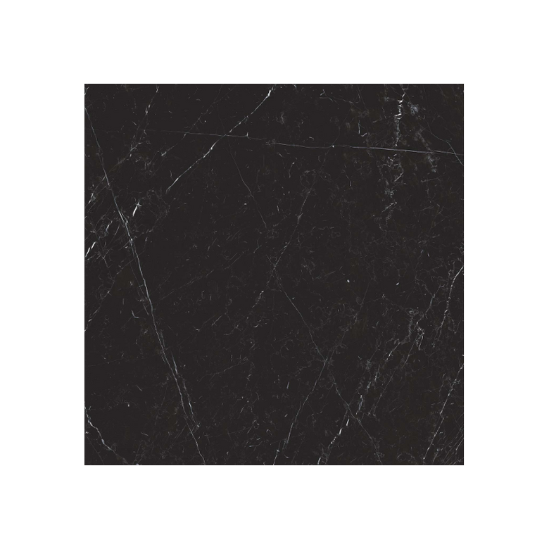 Pavimento rivestimento 60x60 in gres porcellanato 9 mm Nero Marquinia, superficie e texture ravvicinata del gres