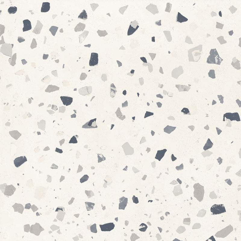 Pavimento rivestimento 60x60 in gres white Ceramica Sant in gres porcellanato, superficie e texture ravvicinata del gres