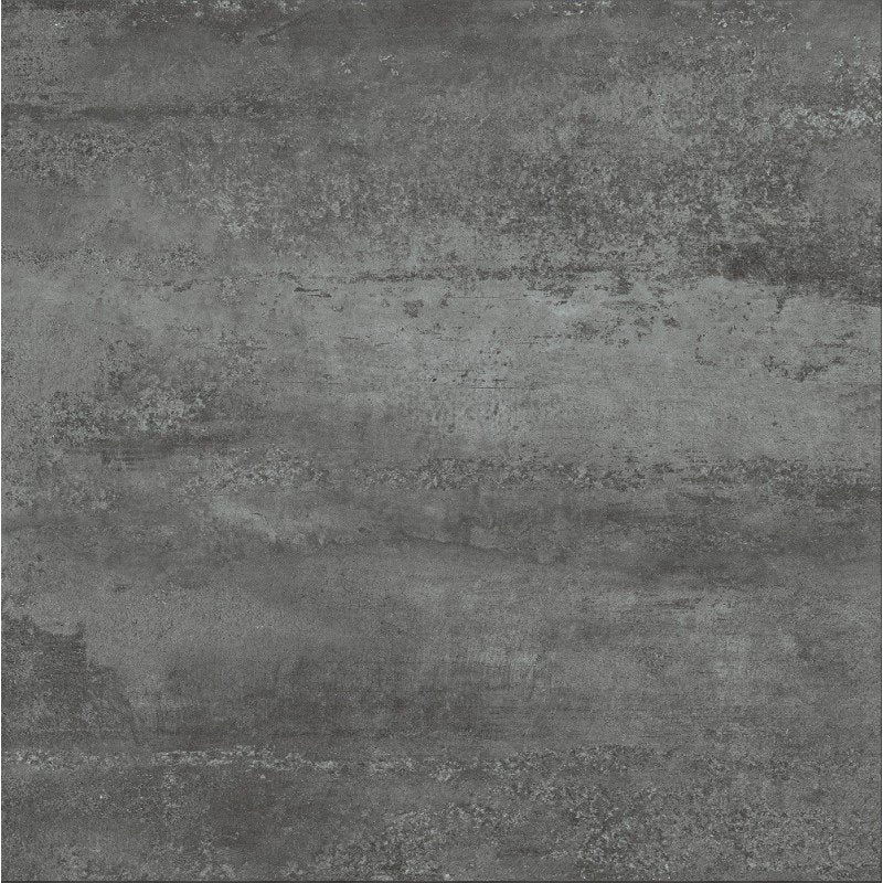 Pavimento rivestimento 60x60 strutturato R11 9 mm raw coal, superficie e texture ravvicinata del gres - Florim Ceramiche