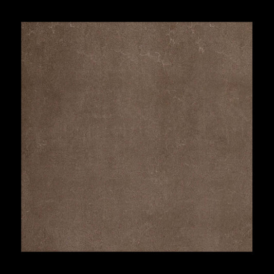 Pavimento Rivestimento 80x80 effetto cemento 9 mm in gres porcellanato moka naturale Industrial 738660 Florim